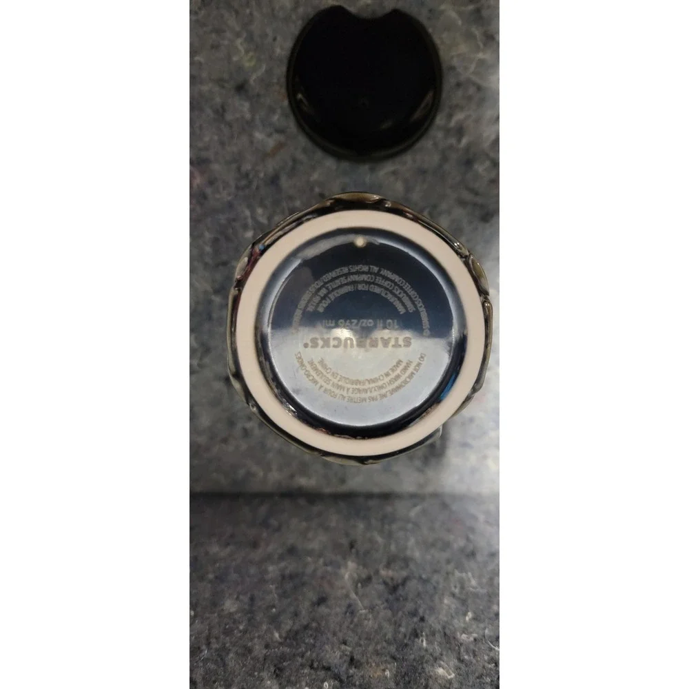 Starbucks Siren Mermaid‎ Scales Iridescent tumbler Travel Mug w/lid 10oz